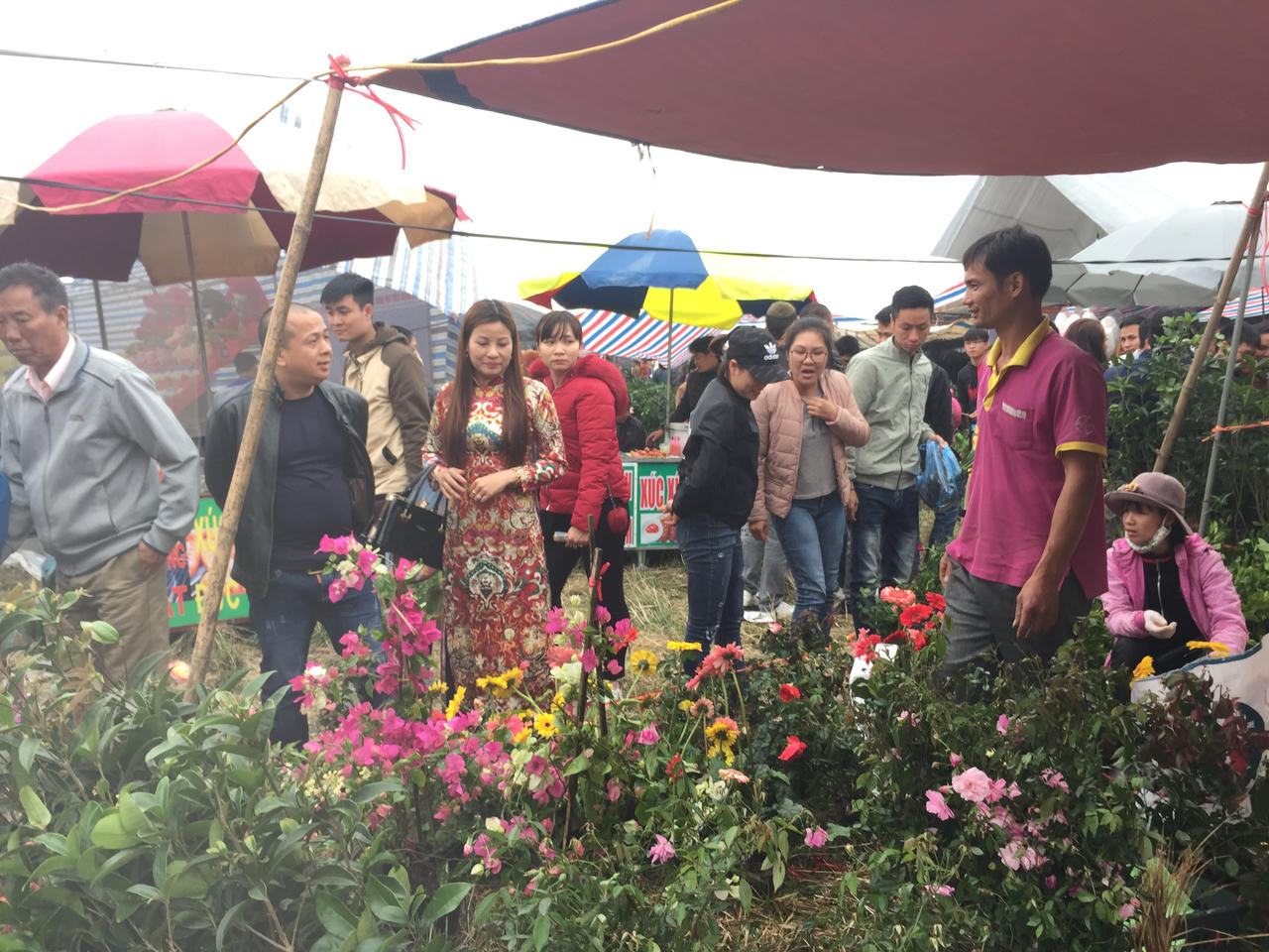 Chợ Viềng đông nghẹt, nhiều người năm nào cũng đến